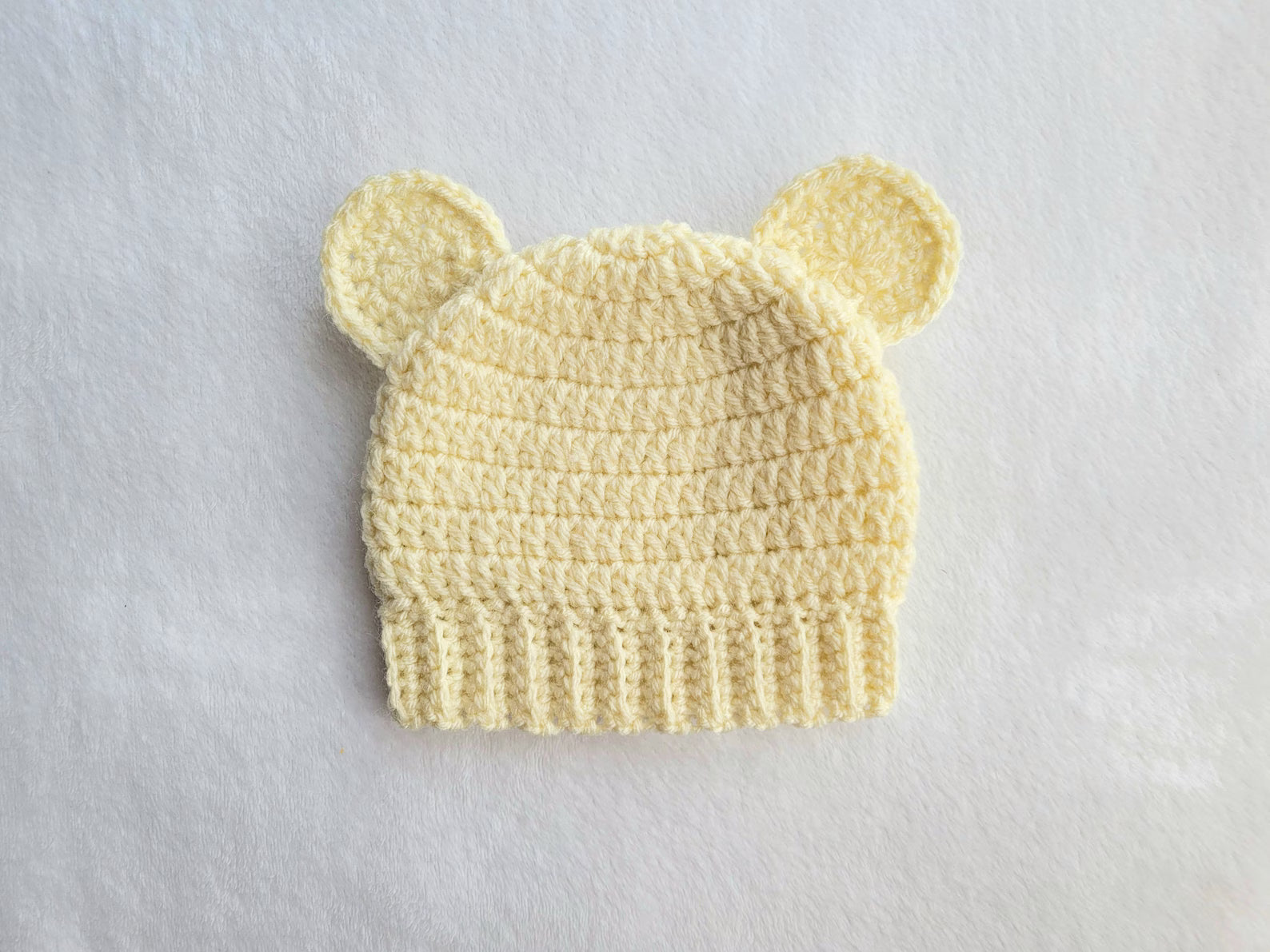 EASY pattern crochet bear hat
