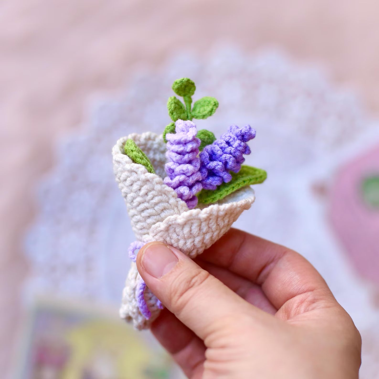 5 MIni Flower Bouquet PDF Patterns|Beginner-Friendly