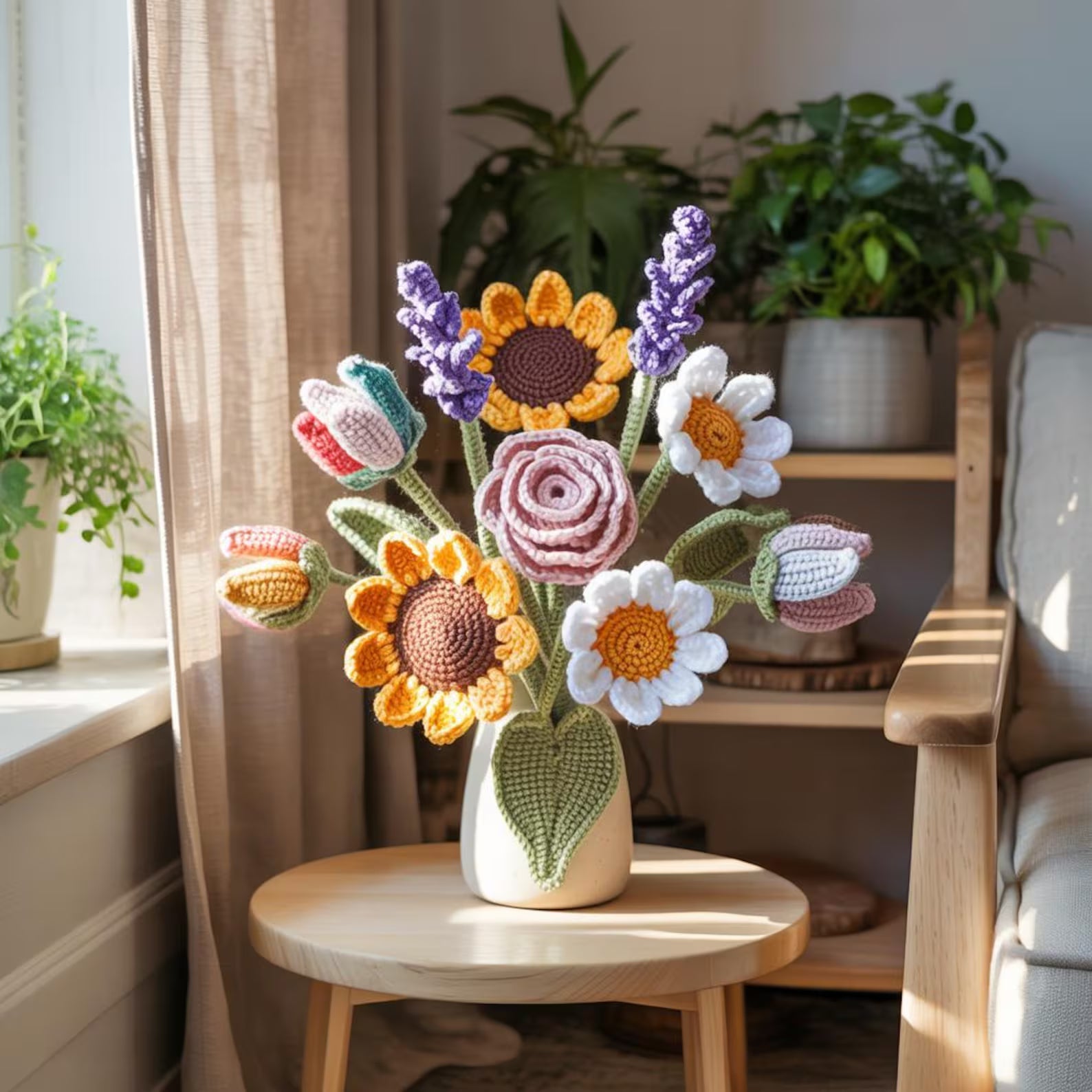 500+ Crochet Flower Patterns Bundle, Amigurumi Flower Crochet PDF