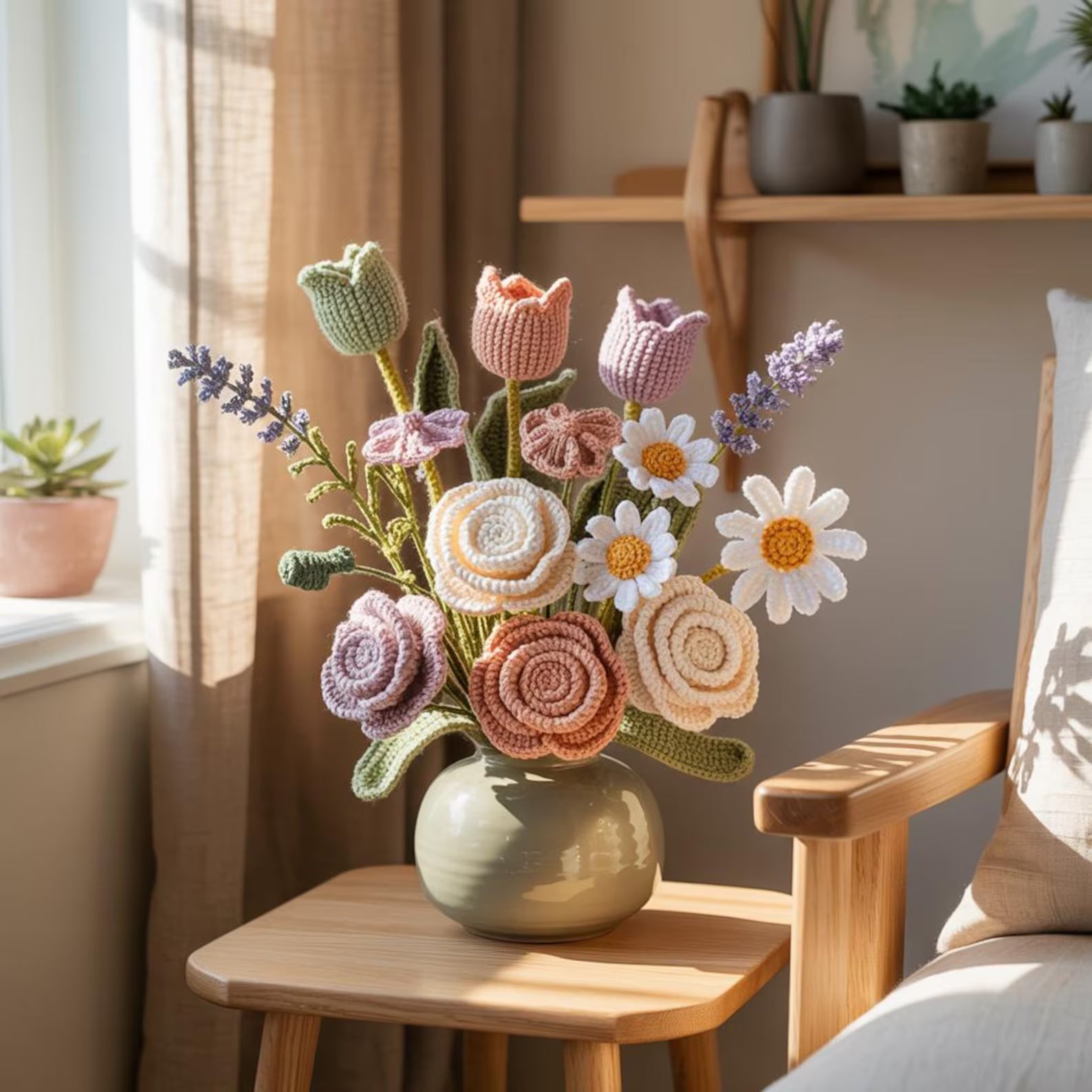 500+ Crochet Flower Patterns Bundle, Amigurumi Flower Crochet PDF