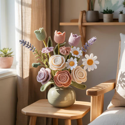 500+ Crochet Flower Patterns Bundle, Amigurumi Flower Crochet PDF